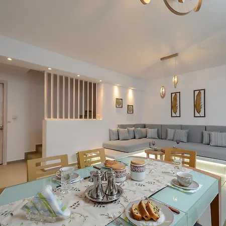 Flora's With Plunge Pool Tatil Evi Agkidia